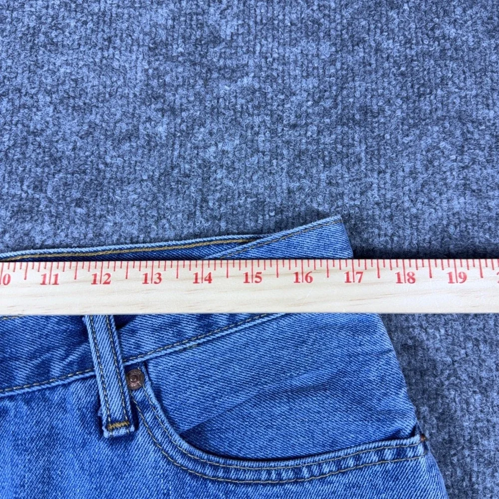 Levis 505 Regular Fit Straight Leg Mens Jeans Blue Denim 34x34 Medium Wash